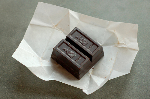 2 ounces of dark chocolate