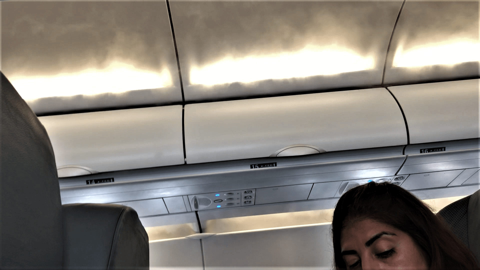 Interjet flight report water vapors